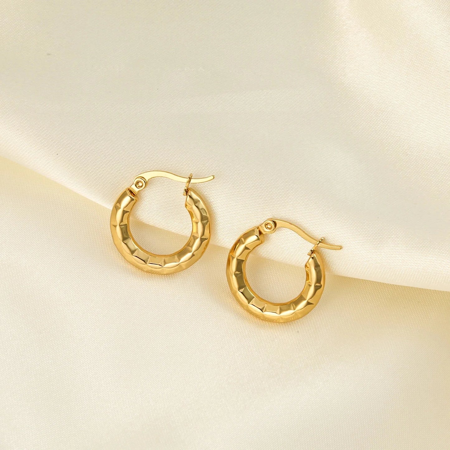 Boucles d'oreilles Rondes