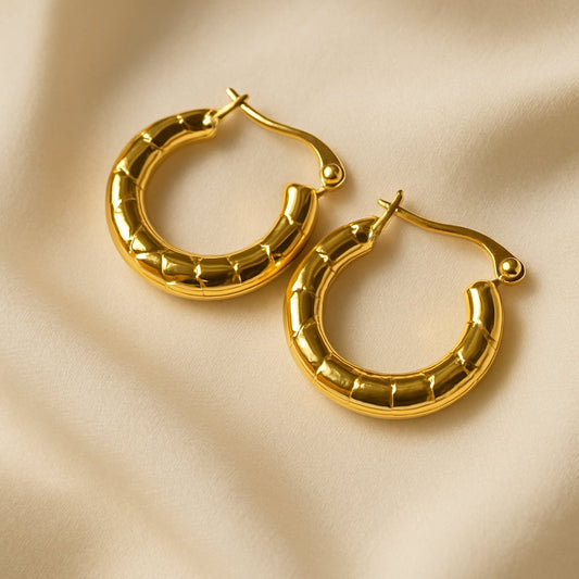 Boucles d'oreilles Rondes